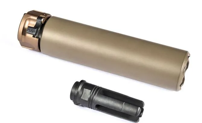 Dytac SOCOM RC2 Silencer w/ 4P Flash Hider Dark Earth